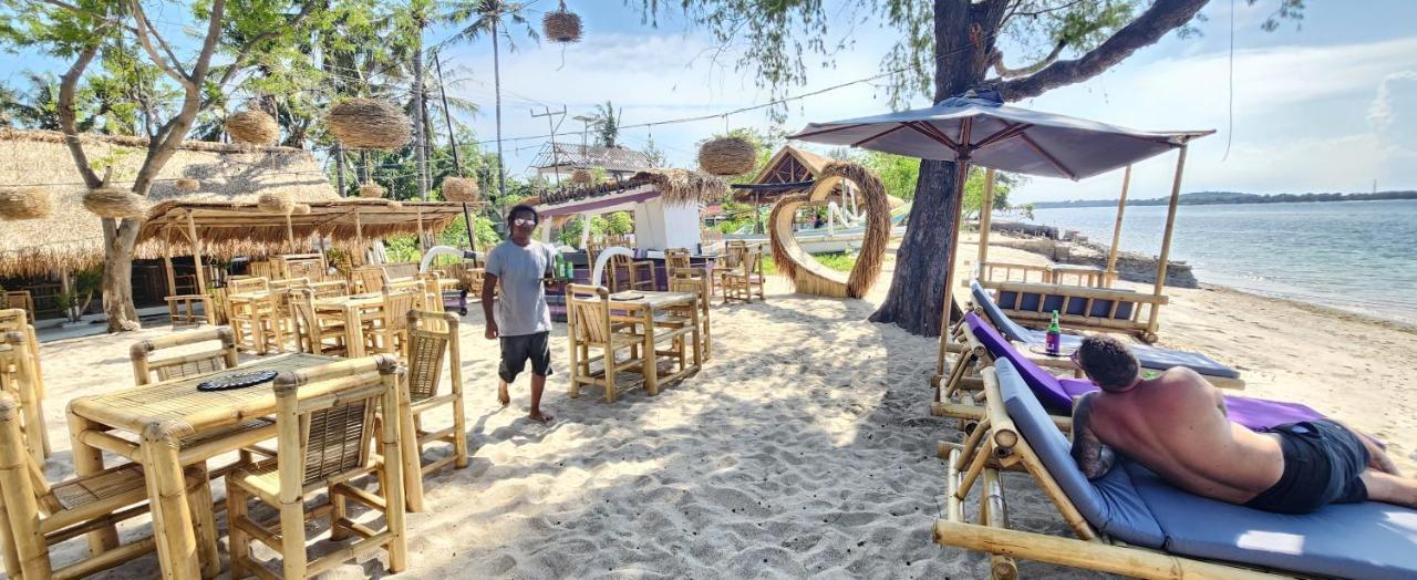 Purple Beach - Maithelia - Gili Air Bagian luar foto